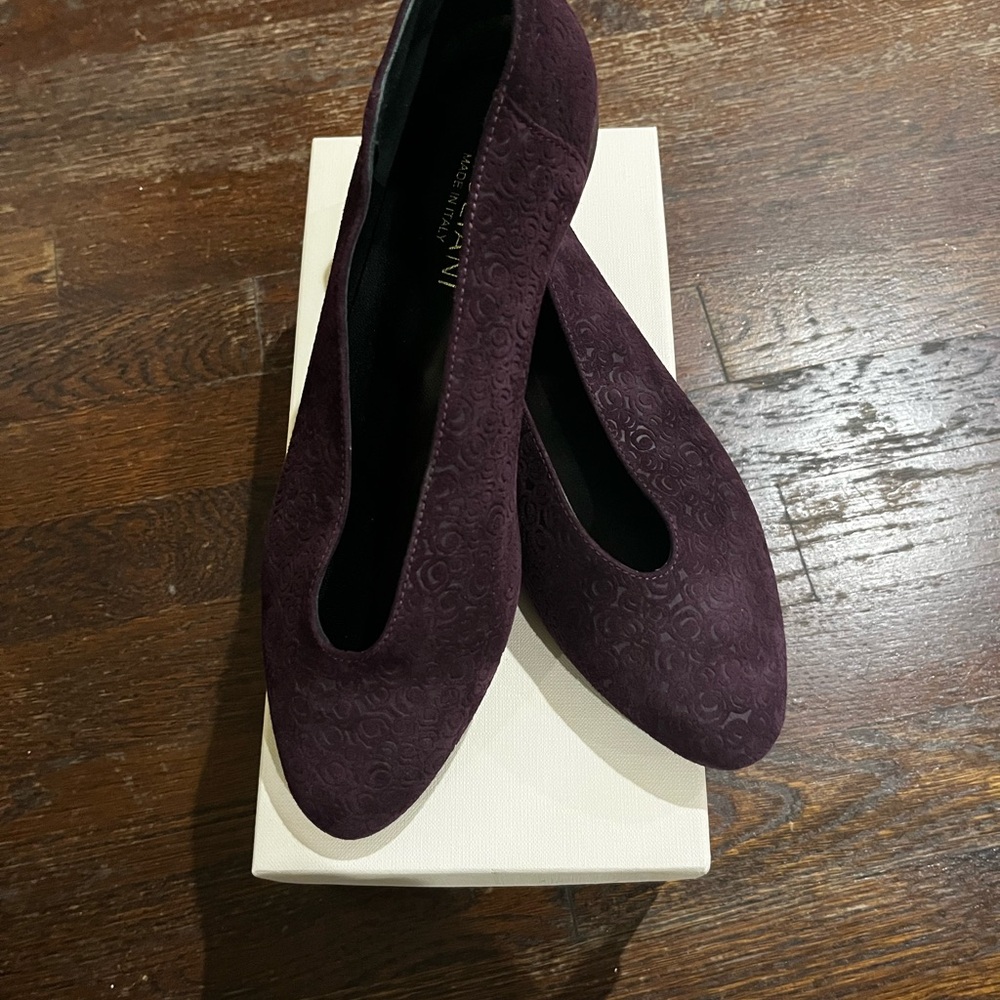 Elegant Deep Purple Women's Flats